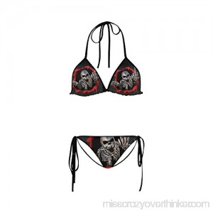 Women Bathing Swimsuit Skull Custom Bikini Set Beachwear B01DBI0QF6